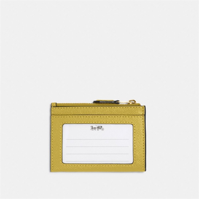 Portofel Dama Coach Mini Slab Id Case Galbeni | Romania-439612