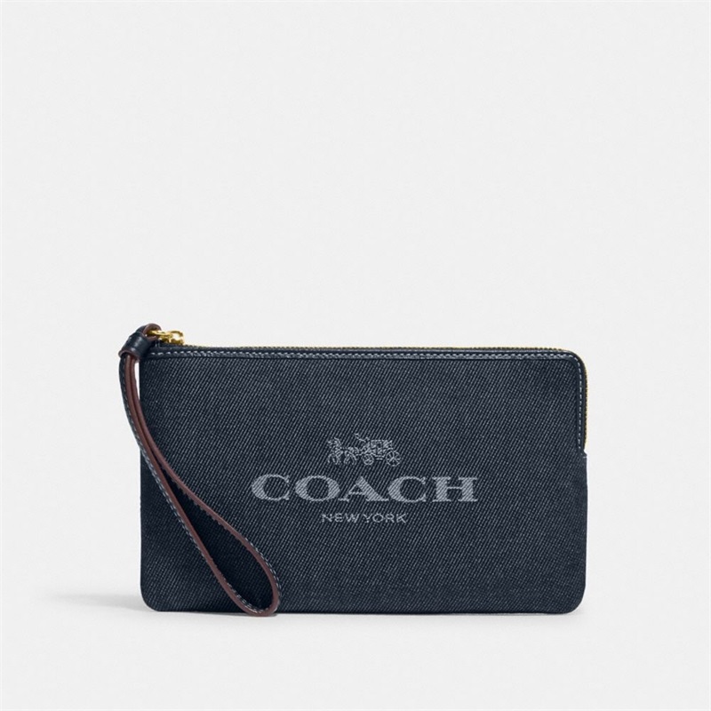 Wristlets Dama Coach Large Corner Zip With Coach Aurii | Romania-286405